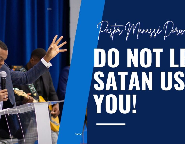 SUNDAY AUG 13, 2023 – DO NOT LET SATAN USE YOU!/ PA KITE SATAN ITILIZE-W!